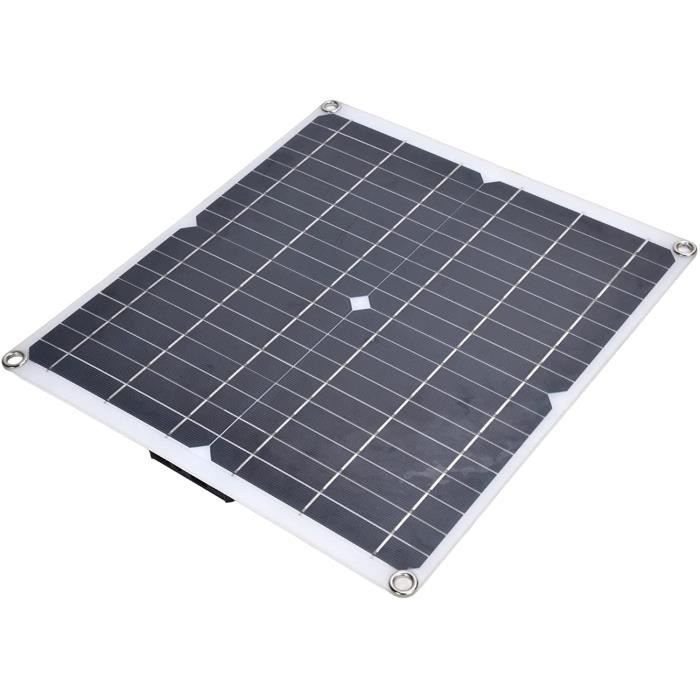 Panneau Solaire Pliable - TTLIFE - 15W - 32000 mAh - Étanche - Chargeur Portable Camping - Téléphonie