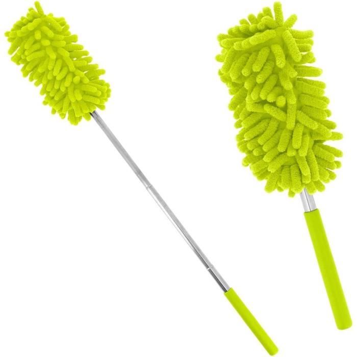 Housses De Chaussures Nettoyantes Lavables Zaplyte – Plumeau Chenille Vert (4 Pièces)
