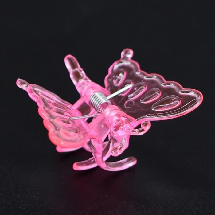 10 Pinces Fixation Phares Casque - Clips Lumineux Construction Et Plein Air - 4,6cm