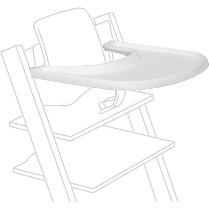 Chaises Hautes Plateau Stokke Blanc Con u Exclusivement Une