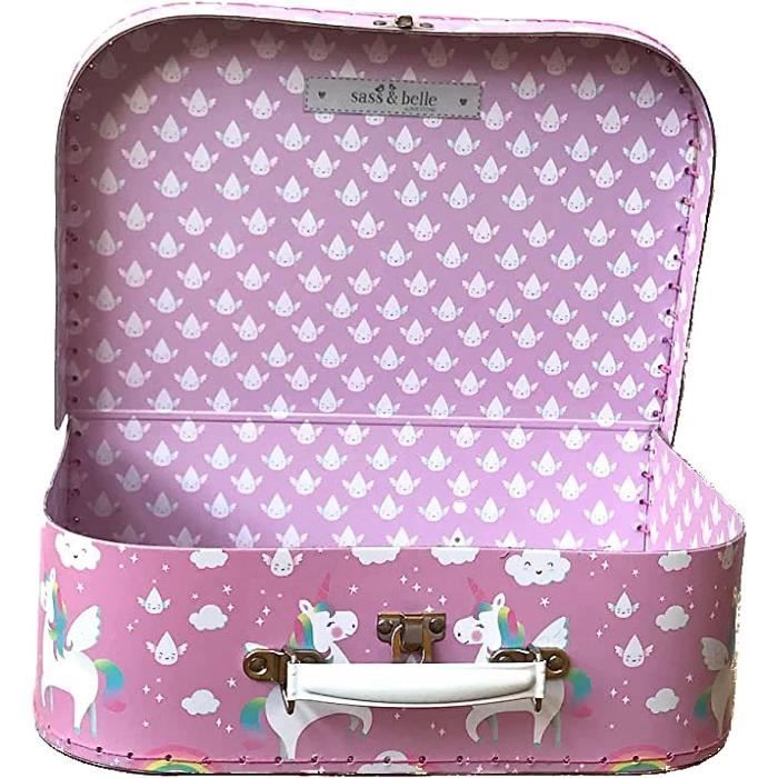 Valisette Pour Enfant Valise Pour Poupee Mallette De Rangement Valisette En Carton Disponible En 3 Tailles Differentes. x1602 Cdiscount Maison
