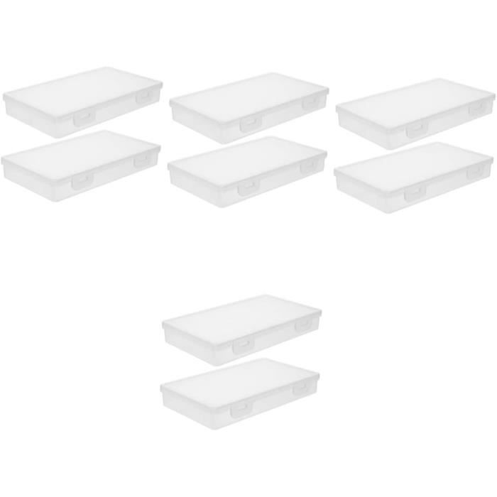 Lot De 2 Tiroirs Sous Évier Autocollants Blancs - Rangement Plastique Pratique Pour Bureau Et Maison