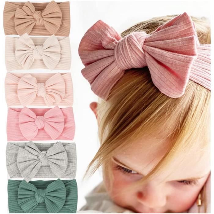 Lot De 6 Bandeau Bebe Fille Cheveux Lapin Oreille Kawaii Ete Elastique Hairband Enfant Serre Tete Accessoires Naissance Bap x804 Cdiscount Au quotidien