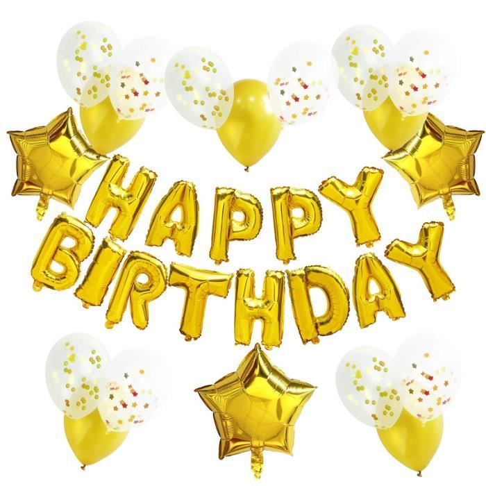Kit De Decorations De Fetes D Anniversaire Pour Enfants Ballon Doree Rubans D Argent Dore Ballons De Confettis En Latex 33 Achat Vente Ballon Decoratif Cdiscount Kit De Decorations De Fetes D Anniversaire Pour Enfants Ballon Doree Rubans D Argent Dore Ballons De Confettis En Latex 33 Achat Vente Ballon Decoratif Cdiscount