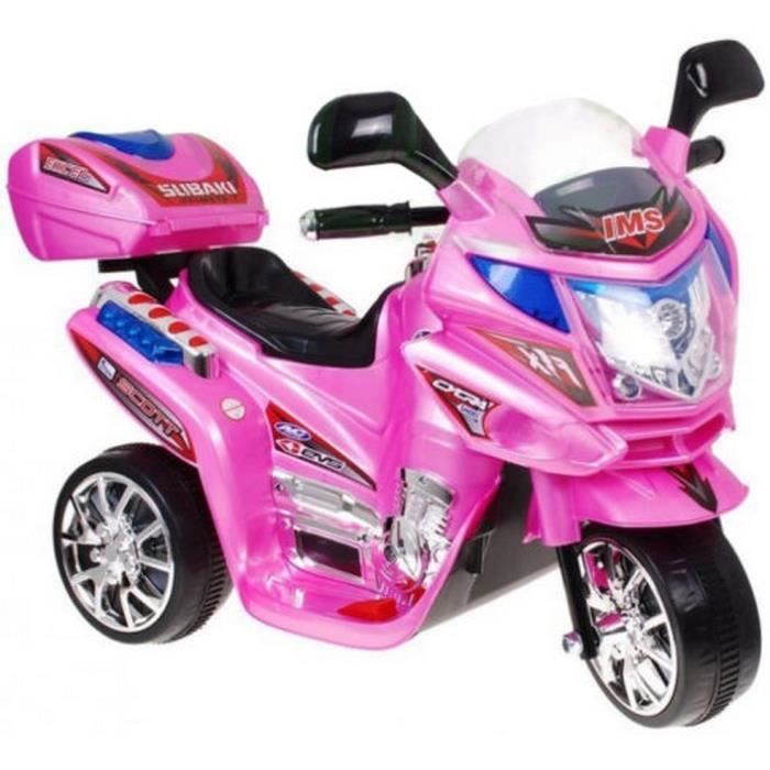 Moto Electrique De Bebe Voiture Enfants Vehicule Pour Tricycle Rose 3 Ans Et Cdiscount Jeux Jouets