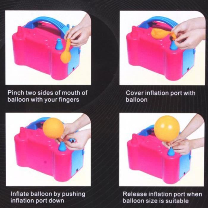 Pompe électrique à Ballon - Souffleur D'air Automatique - Mode Gonflage - Neuf