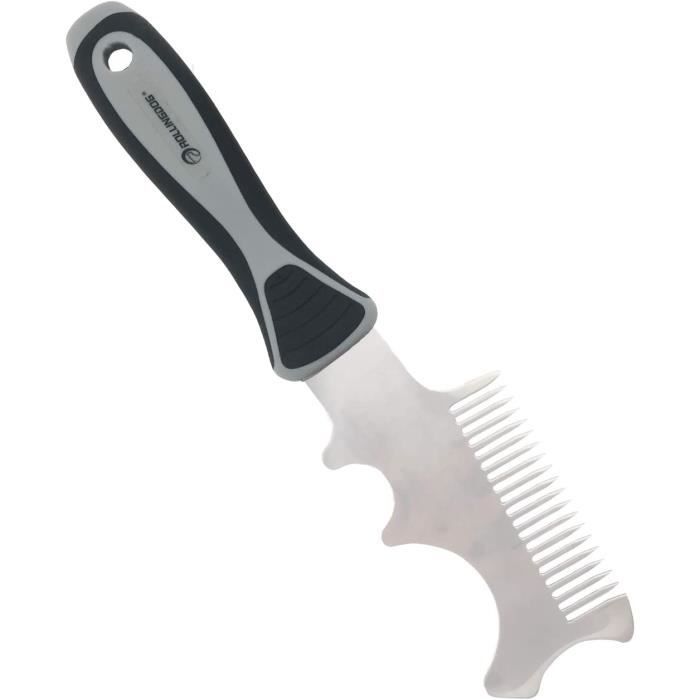 Lot De 7 Ponceuses De Détail ROLLINGDOG - Avec 6 Papiers Abrasifs Grains 80/120/240 | Pour Bois, Métal, Cloison Sèche