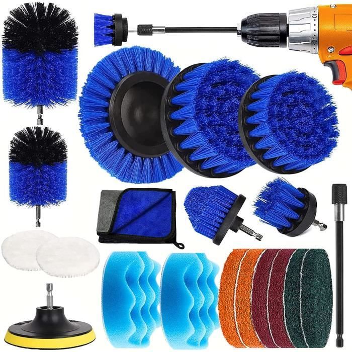 Set 8 Brosses Nettoyage Bouteilles – Longues, Multifonctions, Manche Acier, Pour Gourdes, Thermos, Biberons