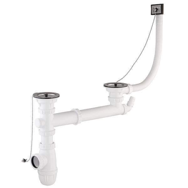 Vidage Complet Pour Evier Gres 2 Bacs Avec Trop Plein O60 Sortie O40 Entraxe Reglable 156 A 260 Mm Noyon Thiebault Achat Vente Siphon De Lavabo Vidg Ev Gres 2 Bacs Tp O60 Cdiscount