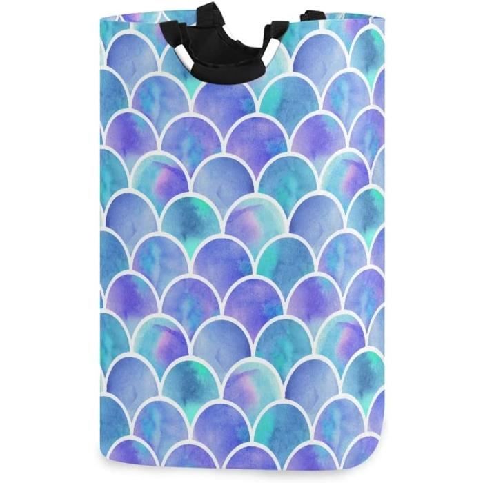 Clastyle 63L Paniere a Linge Sale pour Enfant Animaux Marin Sirène Clastyle 63L Paniere a Linge Sale pour Enfant Animaux Marin Sirène