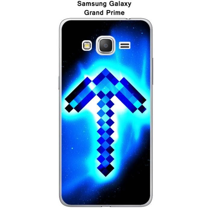 rim Papua New Guinea Digestive organ Coque Samsung Galaxy Grand Prime Minecraft - 3 - Cdiscount Téléphonie