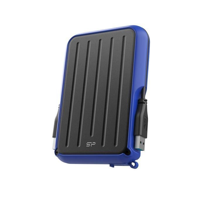 Disque dur Externe - Silicon Power - Armor A66 - 4To - Résistant aux chocs - IPX4 étanche