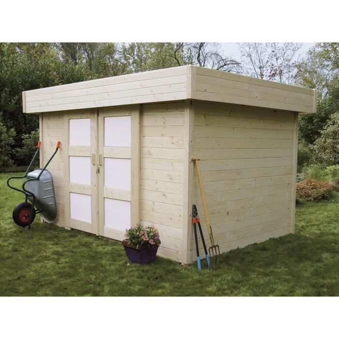 Solid Abri De Jardin Stockholm 360x241 6cm Achat Vente Abri