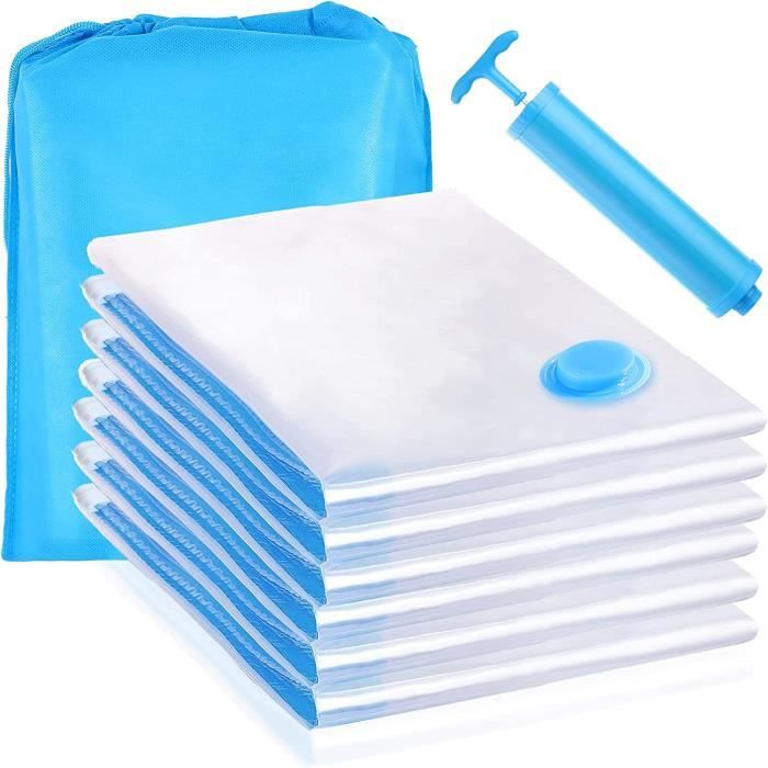 Sac Rangement Sous Vide 20Pcs, Sac Sous Vide Vetement(4 jumbo, 4 grands, 4 moyens, 4 petits et 4 à rouler), Pompe Electrique X1 - Maison Sac Rangement Sous Vide 20Pcs, Sac Sous Vide Vetement(4 jumbo, 4 grands, 4 moyens, 4 petits et 4 à rouler), Pompe Electrique X1 - Maison