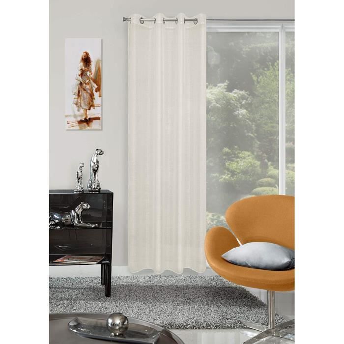 Eurof Irany ZAS/Emma/SR Cortina Cortina Emma, Poliéster, Plata, 0.02 X 140 X 250 Cm