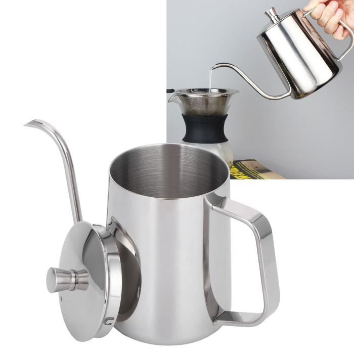 Gooseneck Kettle With Cover Pour Over Coffee Kettle For Brewing Coffee