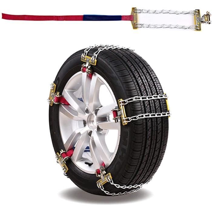 Entretien Chaînes à Neige De Voiture Chaîne De Roue En Acier Au Manganèse Pneu De Voiture Chaîne Antidérapante Automobiles/accessoires De