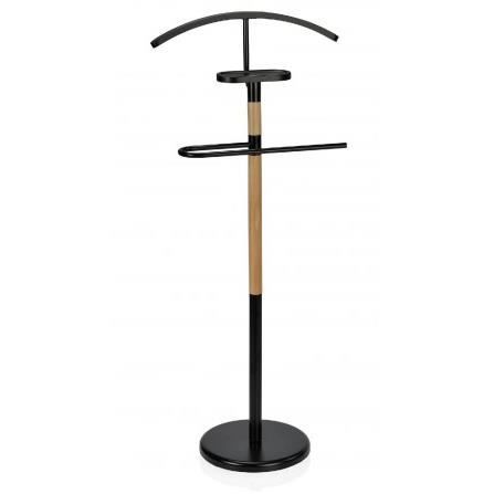 Valet De Nuit En Bois Noir Achat Vente Valet De Chambre Valet