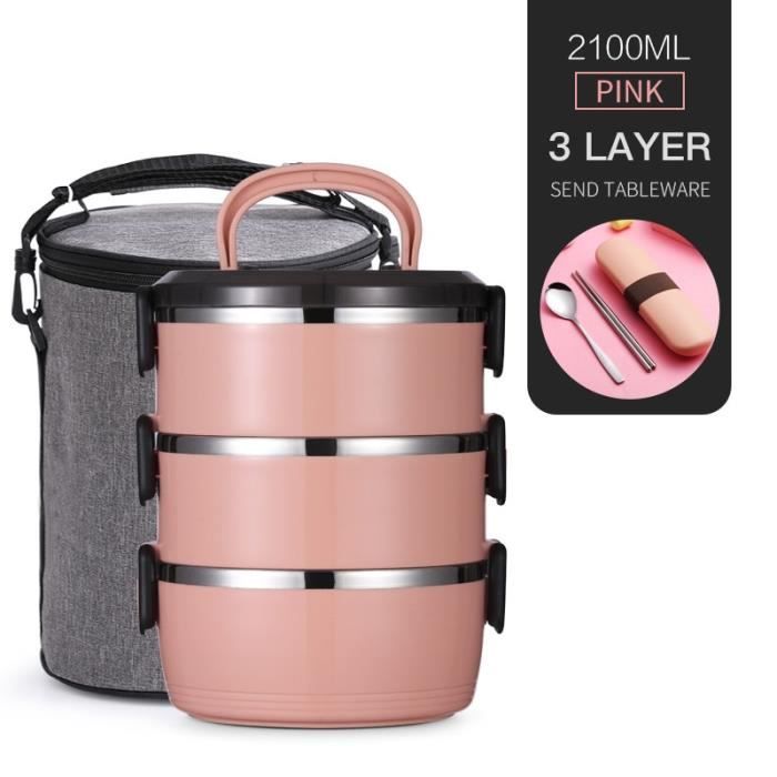 Lunch box inox isotherme Pinnacle boîte à repas 700 ml