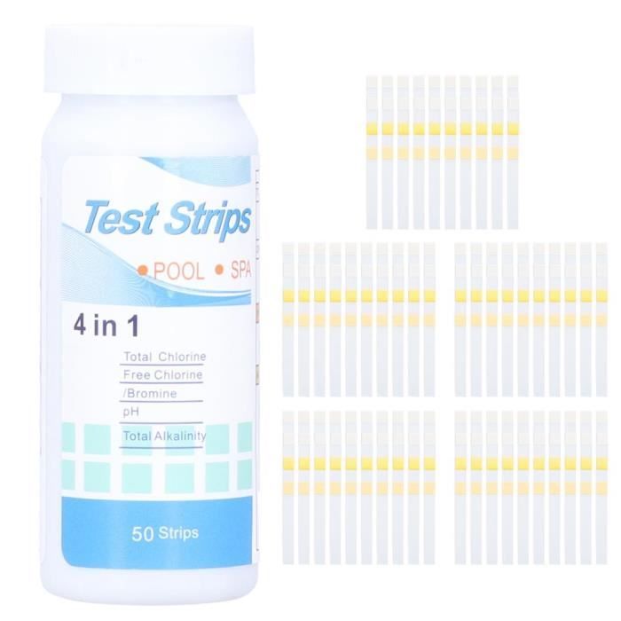 Testeur Piscine Ph Et Chlore Bandelettes De Test Pour Piscine Et