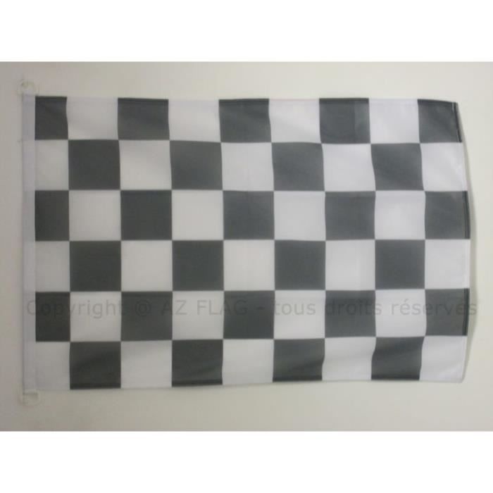 Lot De 4 Drapeaux à Damier Pour Courses - 28x20cm Avec Bâton 41cm, Pointe Ronde, Drapeaux Noirs Et Blancs Réutilisables Pour Événements Sportifs