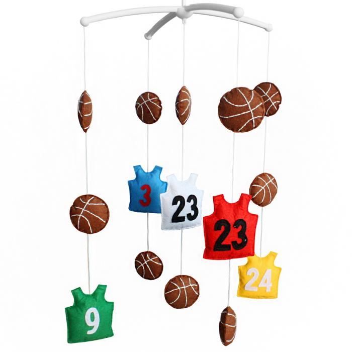 Cadeau Fait A La Main Berceau Bebe Serie Sportive Uniforme De Basketball Cdiscount Puericulture Eveil Bebe