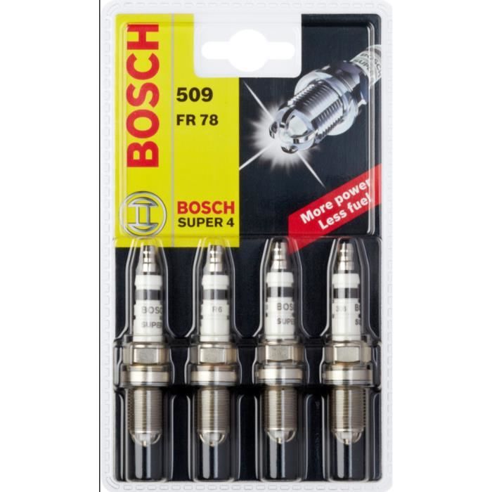 Bosch FR78 Bougie dallumage SUPER 4