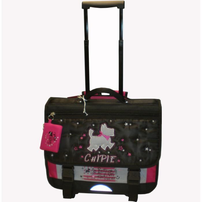 Cartable chipie a roulette clearance