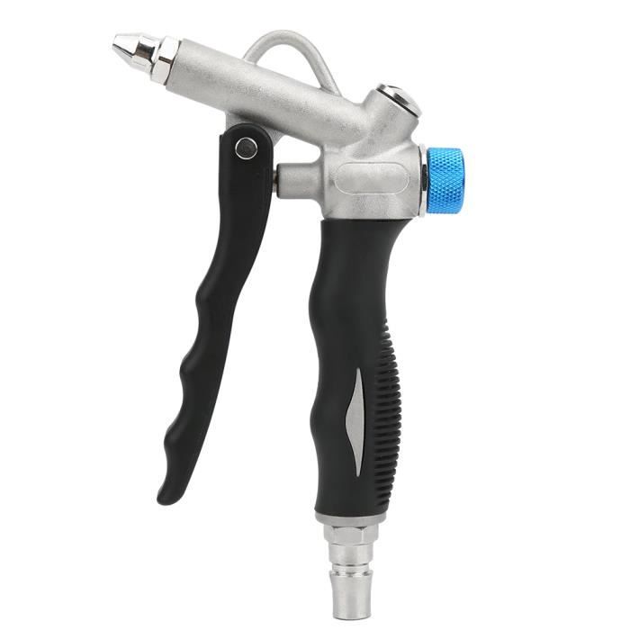 Pistolet D'Arrosage Haute Pression QWORK - 9 Fonctions, Métal, Poignée Ergonomique - Pour Jardin Et Voiture - 10