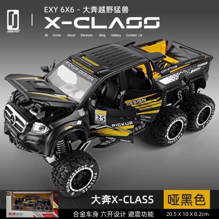 Véhicule jouet JEEPS Wrangler en alliage 1:36 - Jaune - Véhicule tout-terrain - Collection de