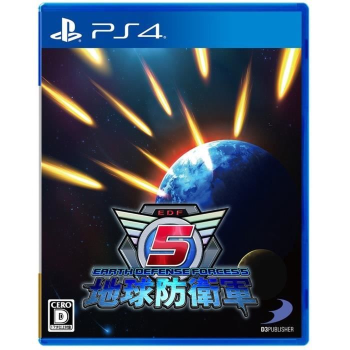 Jeu PS4 EDF 5 Earth Defense Forces 5 - Version Sous-Titres Coréens - Neuf Sous Film