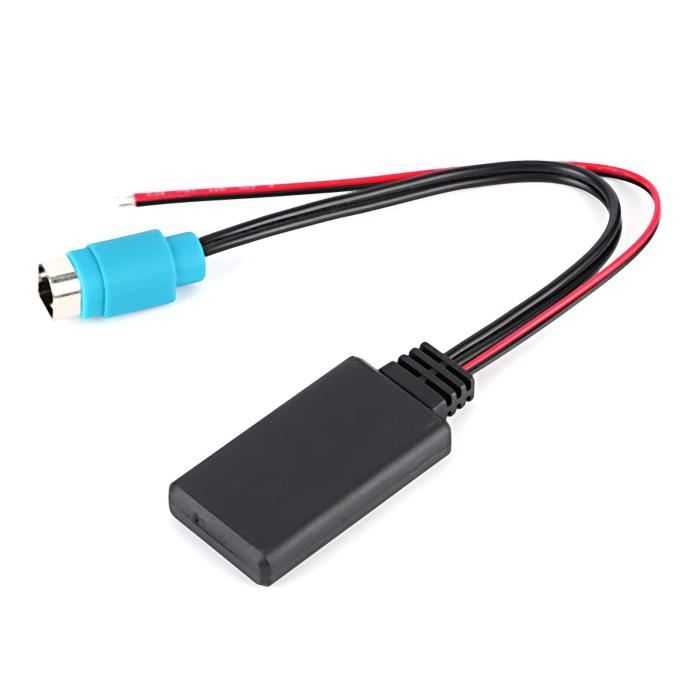 Cavo adattatore AUX da 3 5 mm per ALPINE KCE236B CDA9884 Compatibile