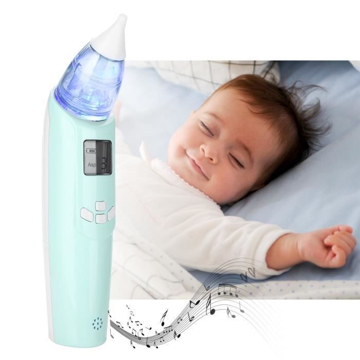 Aspirateur Nasal électrique Pour Bébé Yolispa - 9 Niveaux D'aspiration, Musique Apaisante, LED