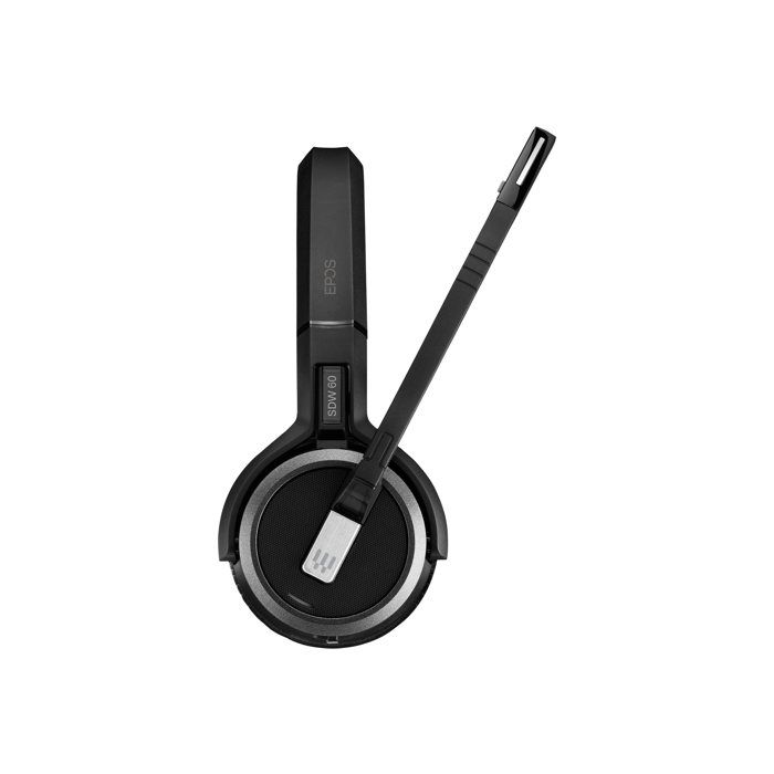 Auriculares EPOS IMPACT SDW 5065 sans fil DECT avec annulation de bruit micro et serre tête - vue 2