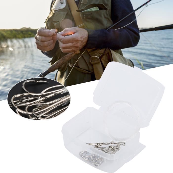 Hameçons De Pêche Bank Tackle – Acier Au Vanadium – Pour Carpe Et Poissons Blancs – Tailles 2 à 8