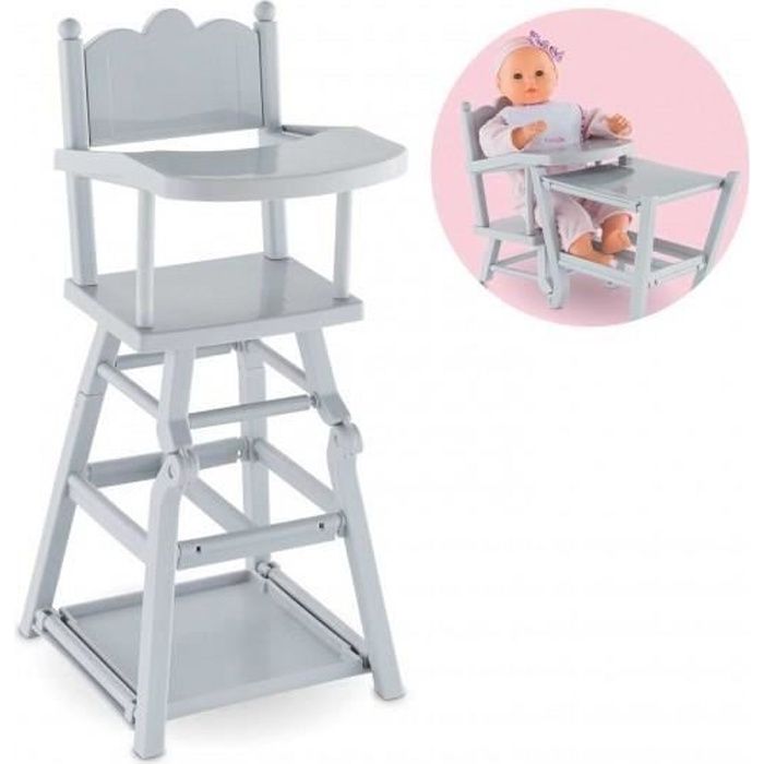 Chaise haute poupee corolle outlet