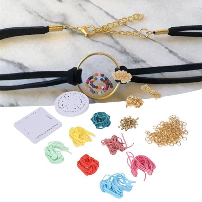 Kit de fabrication de bracelets d'amitié, cadeau d'anniversaire pour filles, idée cadeau, kit de fabrication de bijoux de bracelets DIY, kit d'artisanat pour enfants