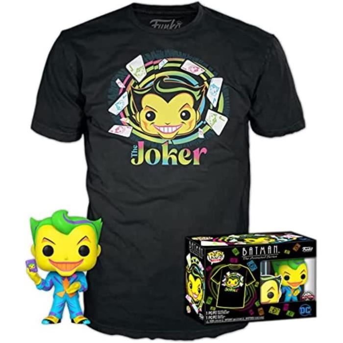 Chemise DC Comics Batman The Animated Series Taille 7 - Batman Vs Joker 1992 - Occasion Parfait État