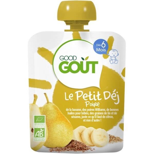 Good Gout Le Petit Dej Poire Bio Des 6 Mois 70 G Achat Vente Compote Dessert Fruite Good Gout Le Petit Dej Poire Bio Des 6 Mois 70 G Black Week Cdiscount Pret A Porter