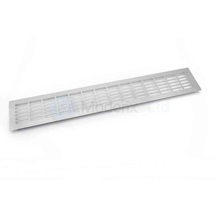 Lot De 2 Grilles D'Aération / Grilles De Ventilation Pour Plinthe De Cuisine - Neuf