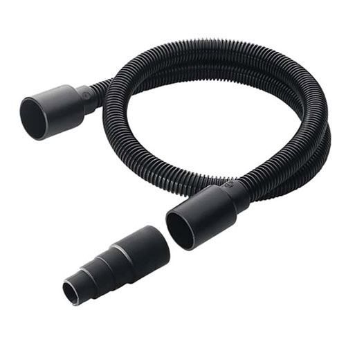 Flexible et raccord pour aspirateur KARCHER - Longueur 1m - Diamètre tuyau 35mm - Couleur noir