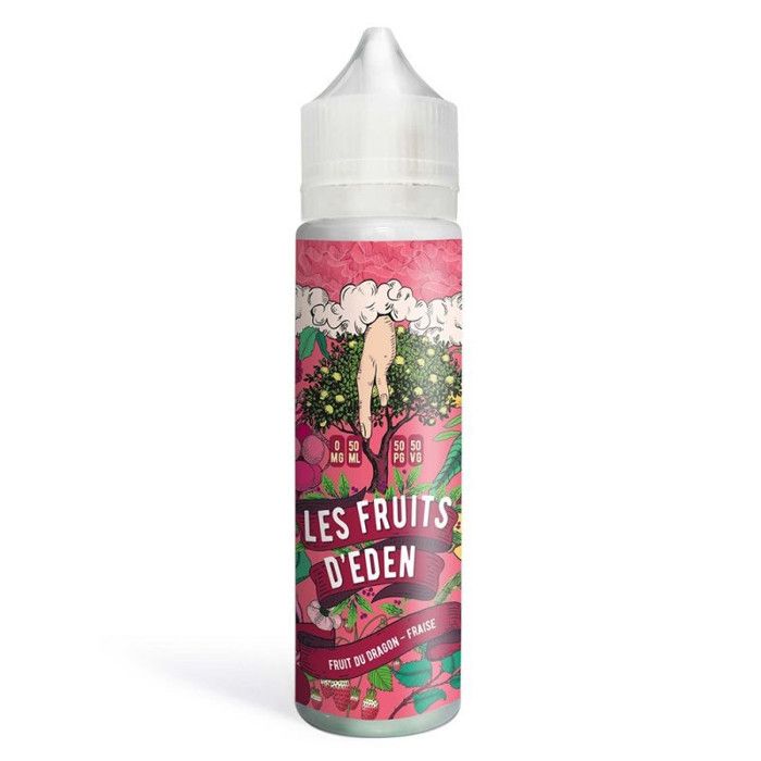Eliquide pour cigarette électronique Fruit du Dragon Fraise 50ml