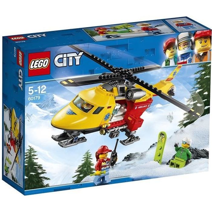 Acheter LEGO® City 60179 Lhélicoptère-ambulance Reconditionné - 79,99 € LEGO® City 60179 Lhélicoptère-ambulance Reconditionné - Lego reconditionné disponible sur Cdiscount Seconde Vie