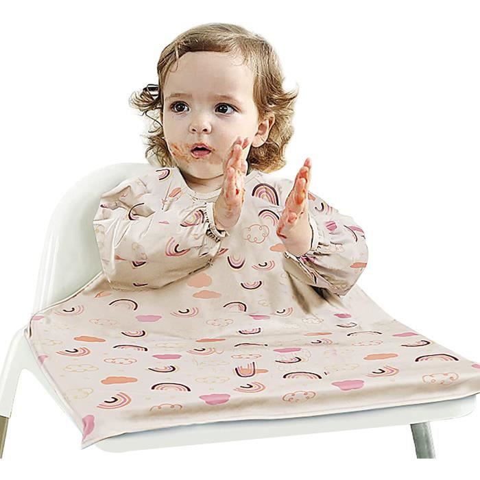 Lot De 2 Bavoirs Bandana Bébé - 100% Coton - 16x41 Cm - Absorbants Et Stylés - Marque Essen'Ciel