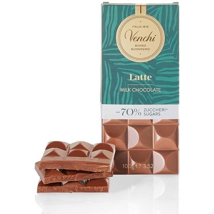 Barre Et Tablette De Chocolat - Lait -70 % Sucres 100 G Sans