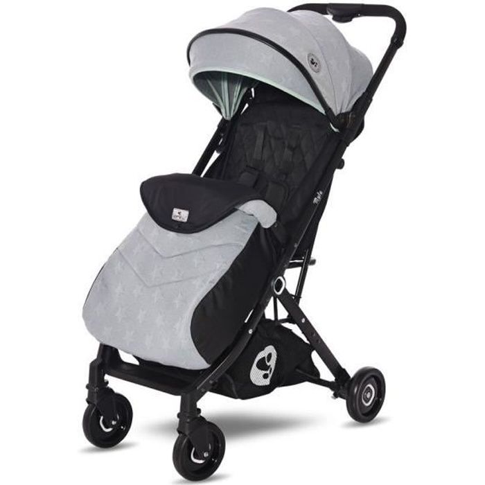 Poussette Compacte légère bébé Pliable/ Myla Ultra Compacte 0+ Lorelli gris