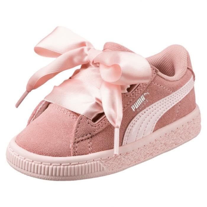 puma heart bebe rose