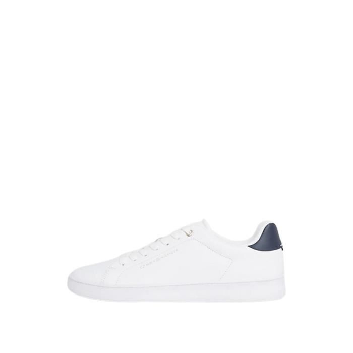 Tommy Hilfiger Baskets en cuir Tommy Hilfiger Ref 61218 Blanc