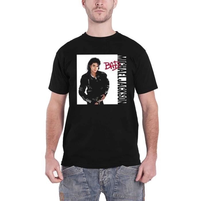 Michael Jackson /"Bad/" Blanc T-shirt-NOUVEAU /& OFFICIEL!
