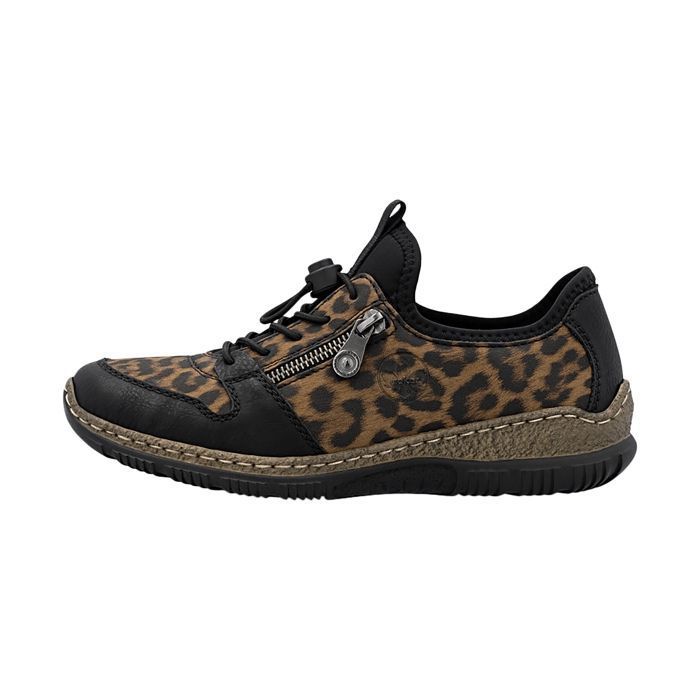 Rieker Basket Basse à Lacets Et Zip Rieker Eagle - Multicolor